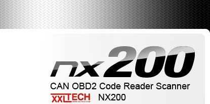 NX200 - Fehlercodeauslese & Fehlercodelöschgerät für Fahrzeuge
